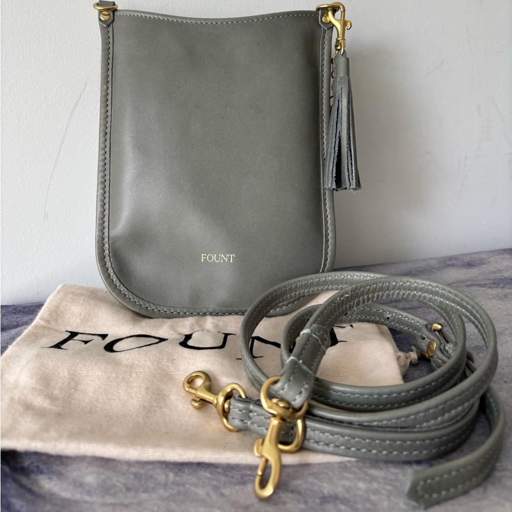 The Florence Crossbody in Celadon from Fount